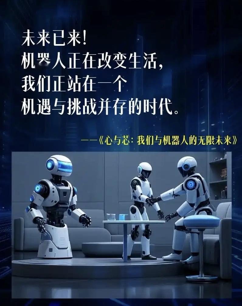 未来机器人普及将显著提升生产效率和生活便利，解放人类劳动力，促进智能制造和服务业
