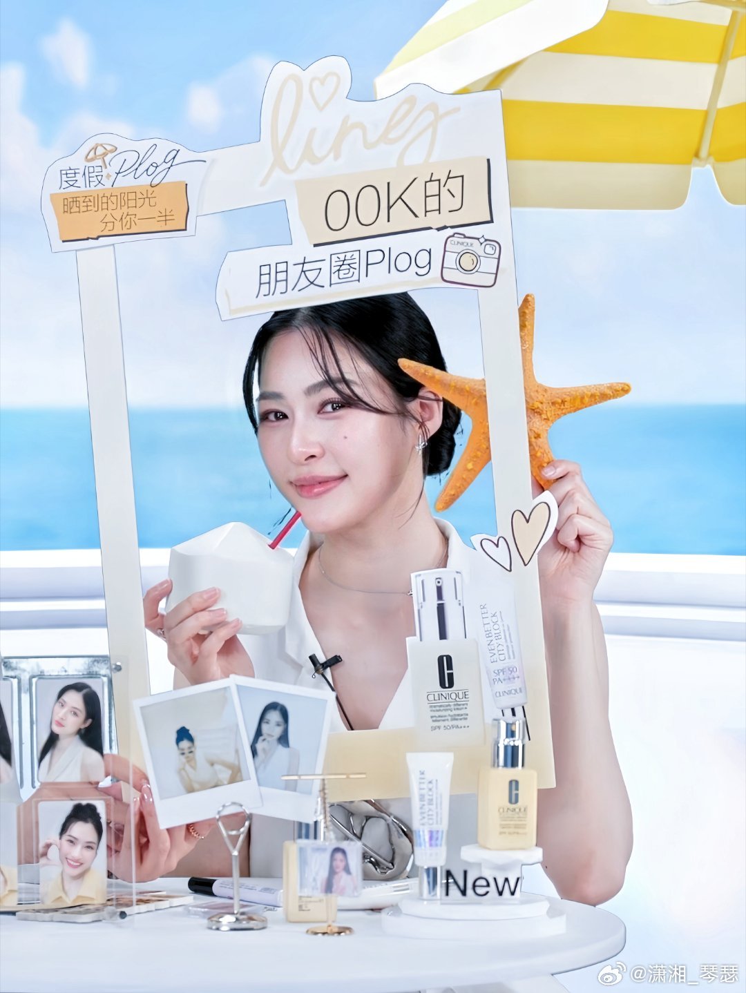 Linglingkwong_邝玲玲直播 🩵「晒到的阳光☀️分你一半◔̯◔」