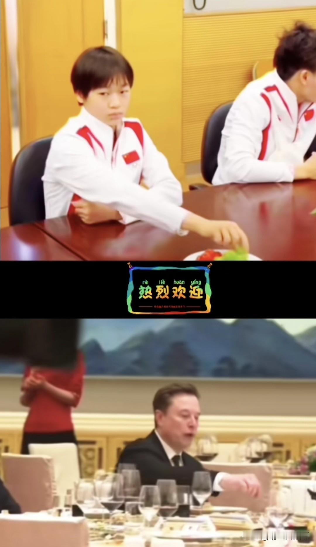 看到网友发了这个对比图，我觉得很不错，因为我看到了真正的率性而为，困了睡觉，饿了