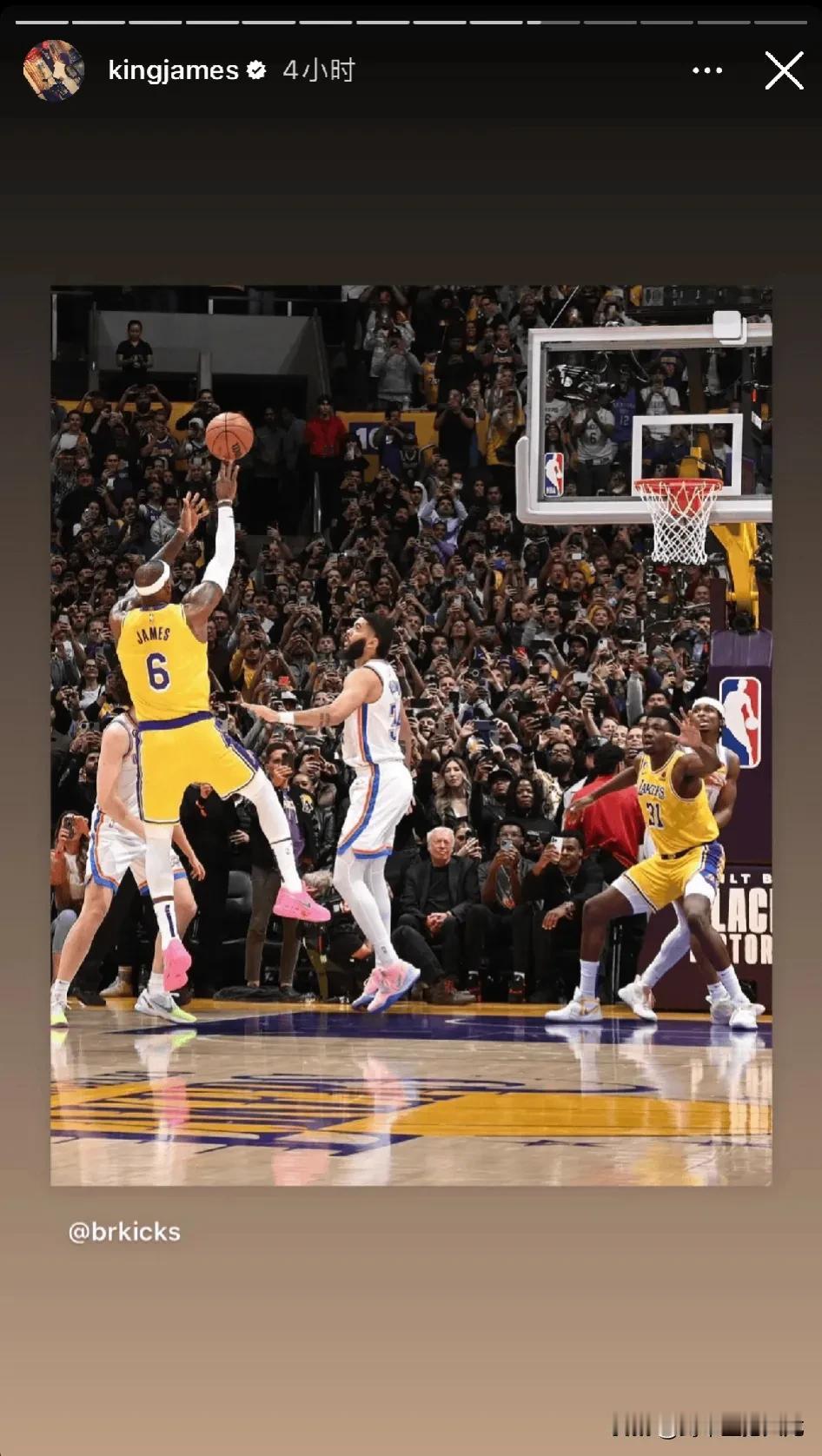 总得分超过贾巴尔一周年，詹姆斯连发7条社媒
有没有见过哪个NBA名宿把自己的成就