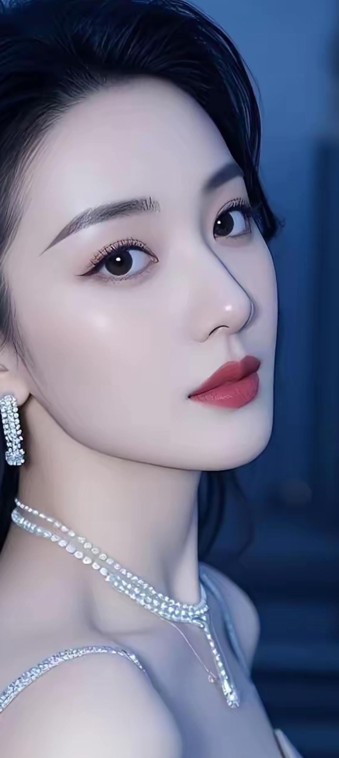 梦幻蓝调，闪耀珠宝，优雅女神