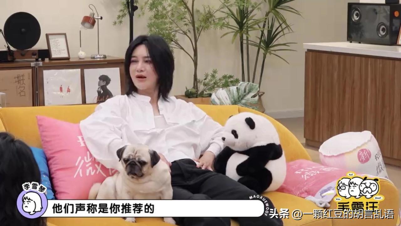 听到李雪琴说买了自己“推荐”的单词书后，尚雯婕有一种看“大冤种”的感觉，她拳头都