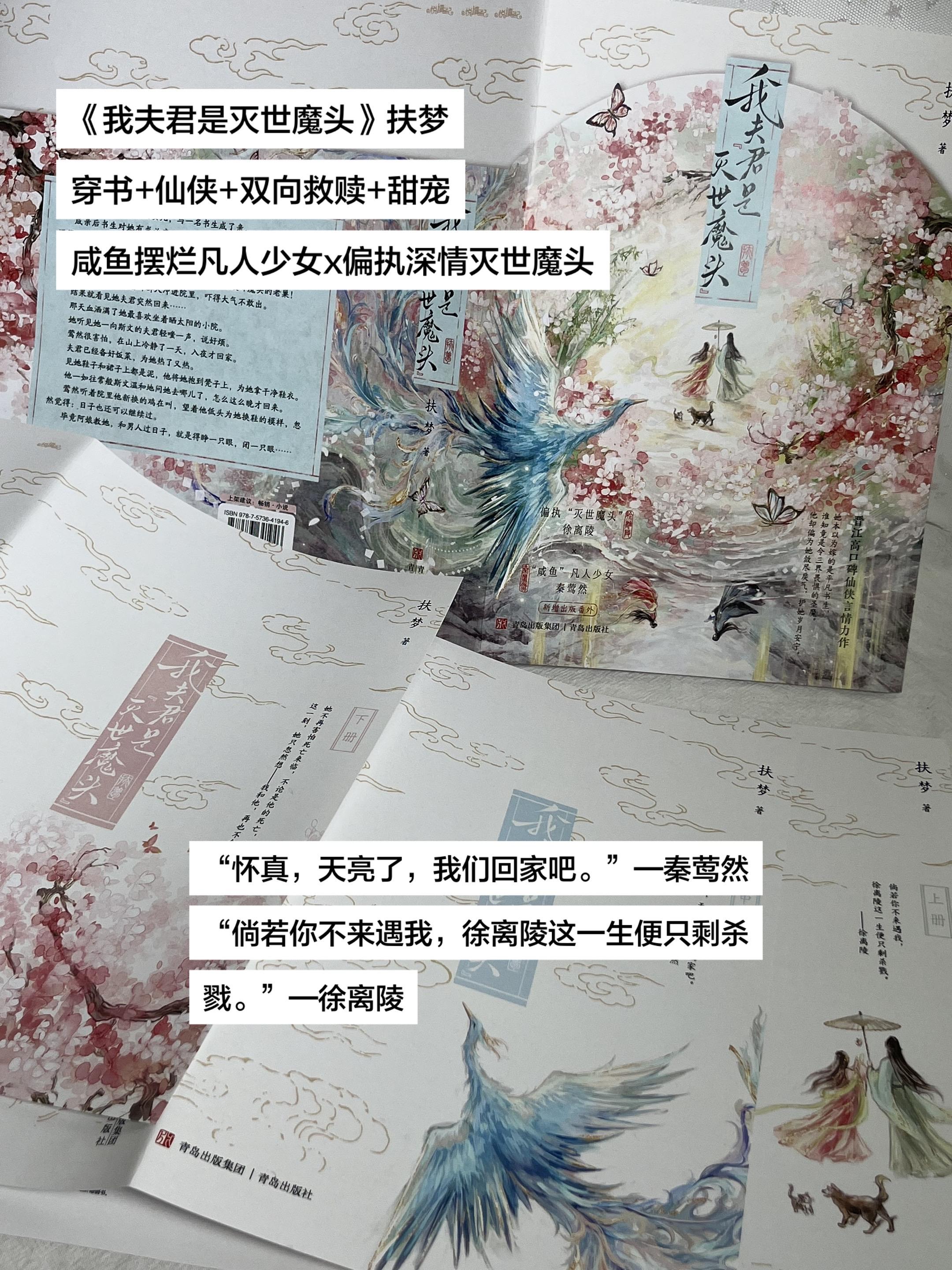 《我夫君是灭世魔头》扶梦 穿书+仙侠+双向救赎+甜宠 咸鱼摆烂凡人少女...