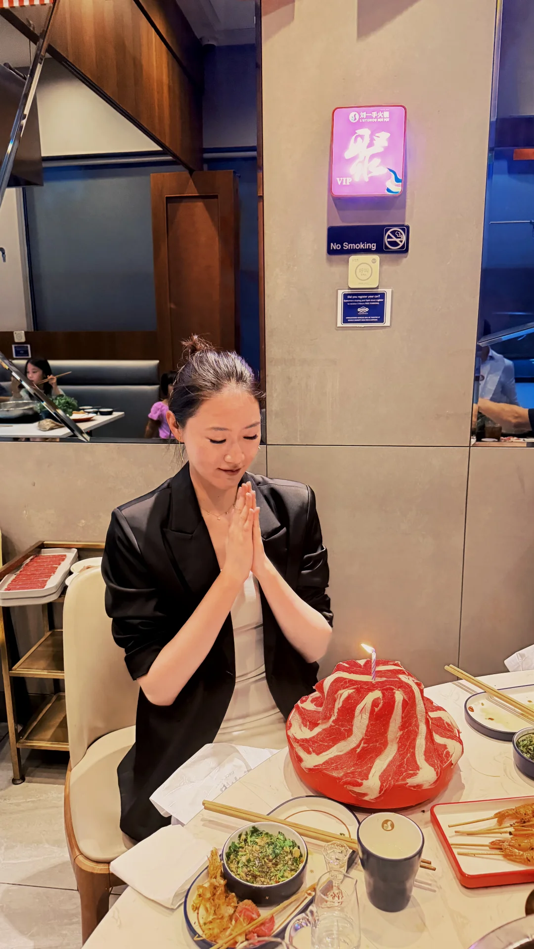 吃了三个时间得生日蛋糕🎂