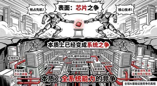 谈中科曙光IO500双榜第一的意义➡️
全球AI基础设施竞争，表面看是芯片之争，