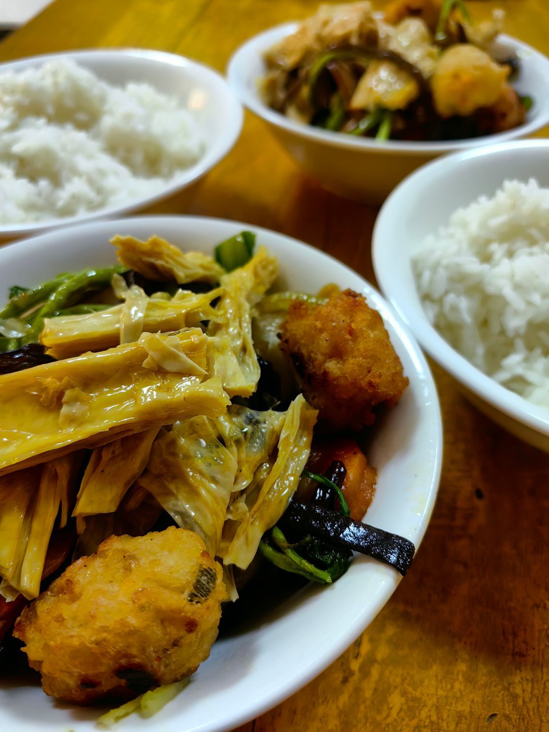 *在路上*采石矶广济寺斋饭...清淡有味儿...安徽马鞍山... 马鞍山·广济寺