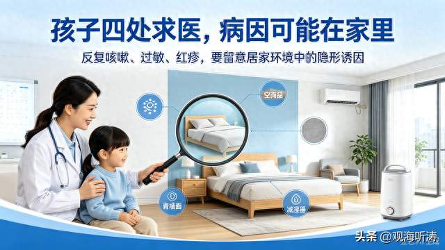 家长带着孩子到处求医，反复难愈的病根，其实藏在家中