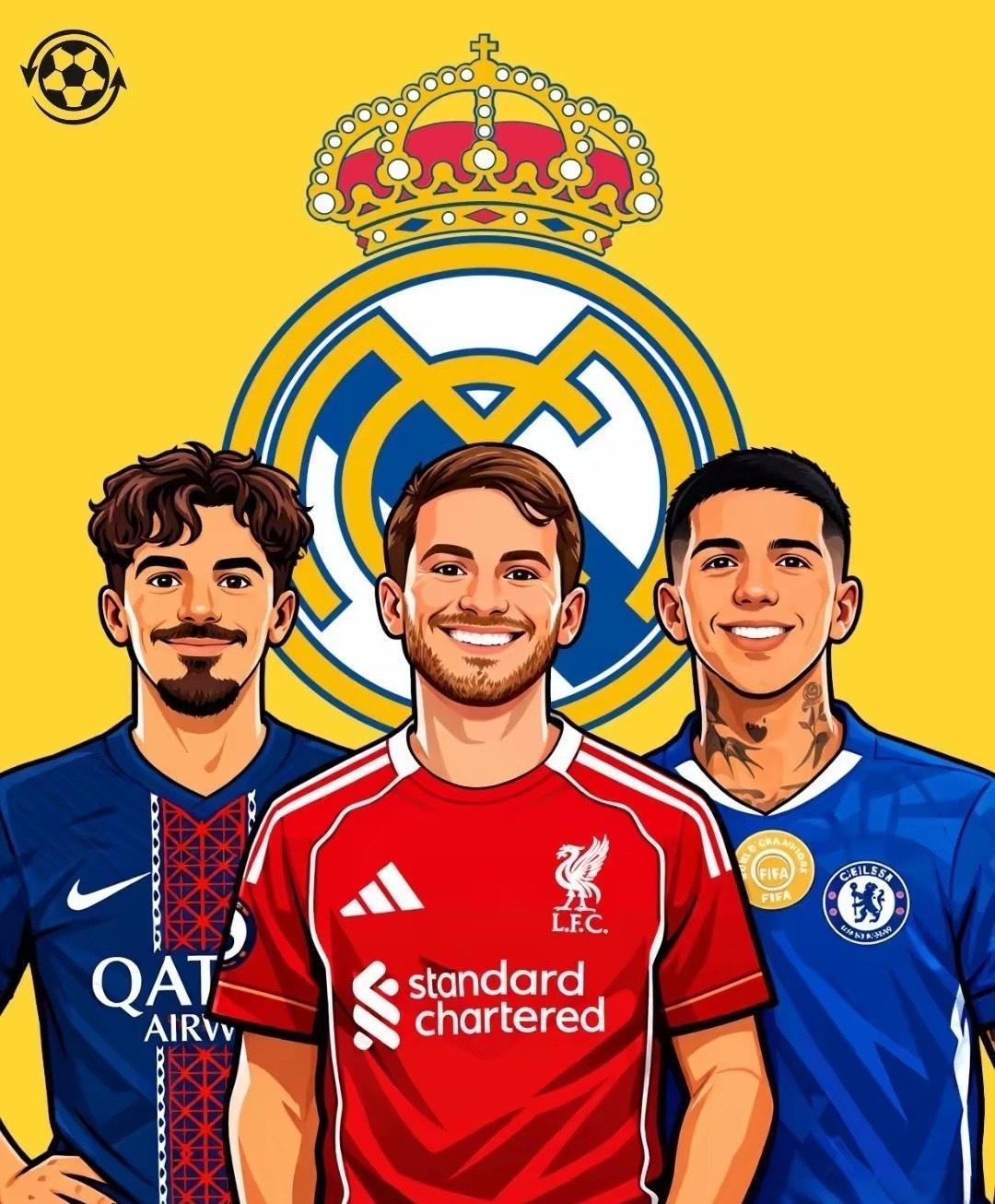 欧洲转会新闻！
★打造下一代典礼中场！
皇马已经正式启动中场位置的引援评估工作，