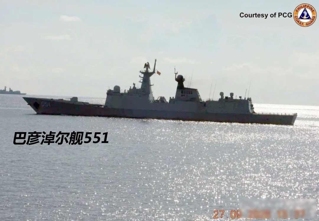 马尼拉湾外海停着三艘中国军舰，菲律宾人睡不踏实了，门框被轻轻推开了

9月27号
