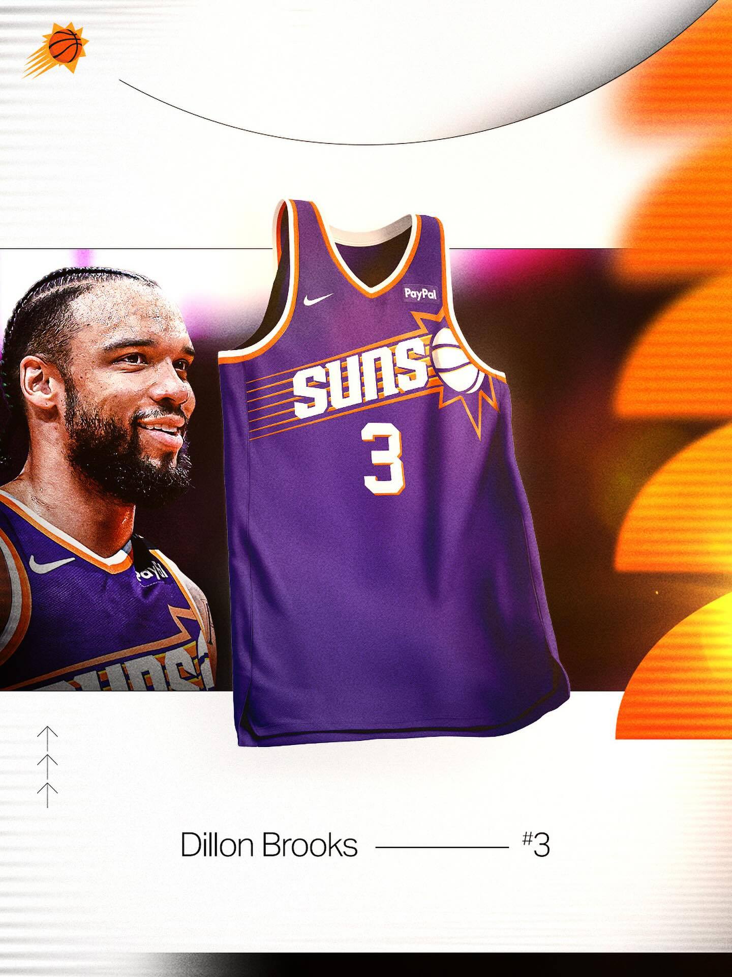 狄龙下赛季将上身3️⃣ 号球衣菲尼克斯太阳[超话] ｜旭日东升 ｜nba超季划 