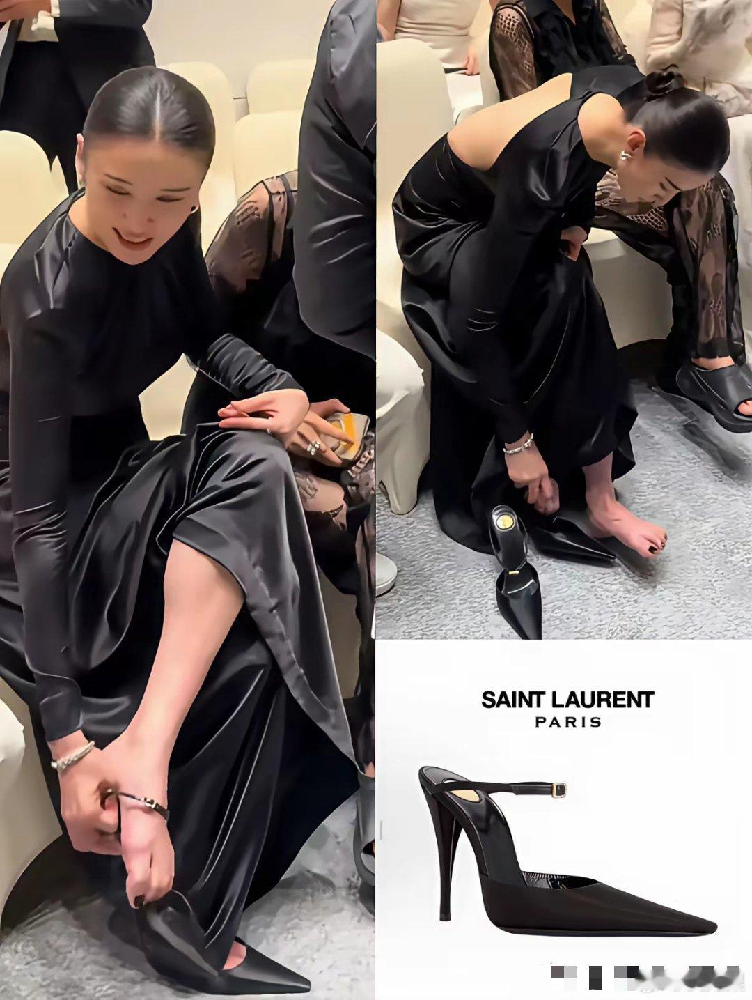 当明星真的不容易，这鞋太恐怖了，谁发明的 ​​​
