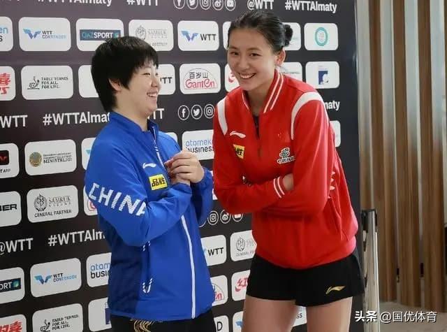 WTT卢布尔雅那站正赛，截至目前国乒战况播报：
1️⃣女双1/8决赛
蒯曼陈熠3