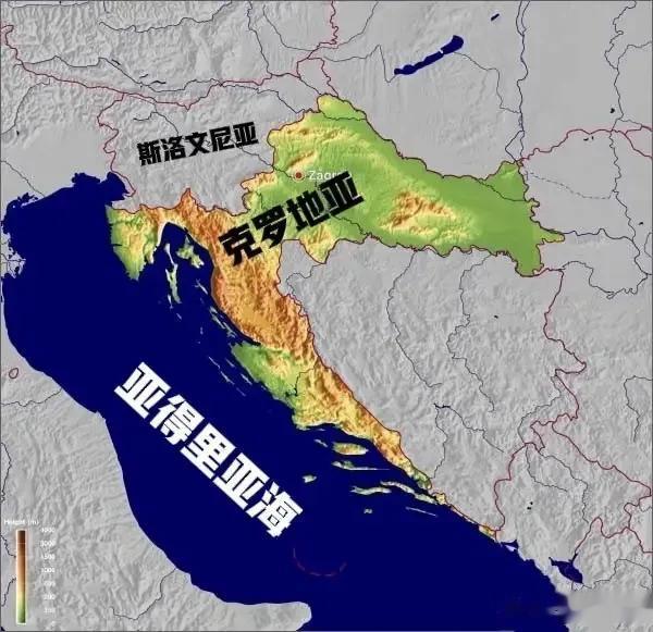 霸气的克罗地亚海岸线