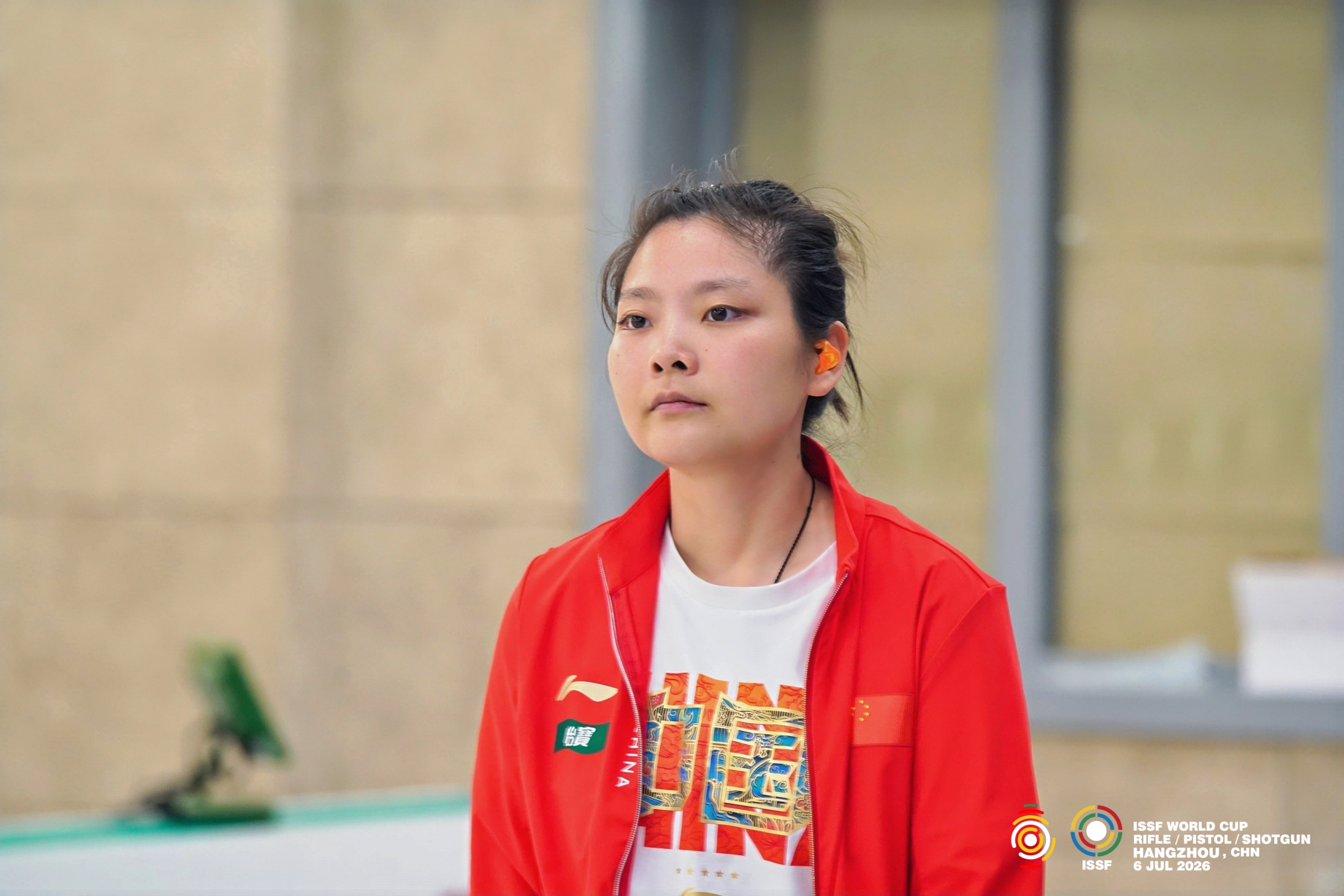 2026射击全项目世界杯中国站（杭州）女子10米气手枪决赛官方图片姜冉馨（入场）