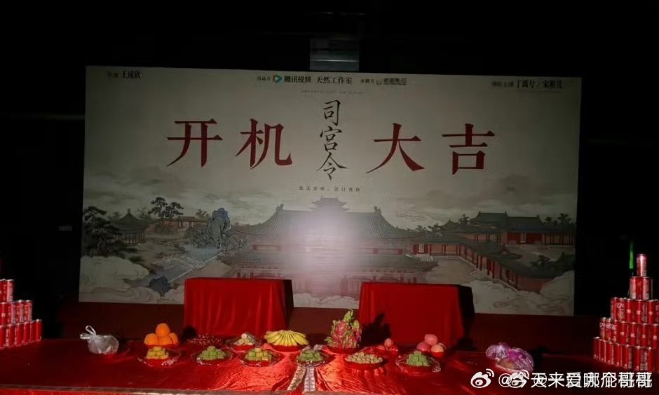 丁禹兮 宋祖儿 司宫令明天开机 