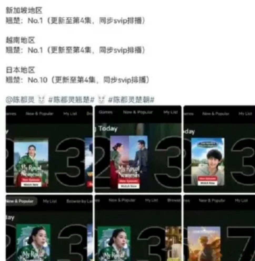 翘楚国外热度 恭喜《翘楚》国外口碑热度双爆！期待后续剧情继续发力，让更多海外观众