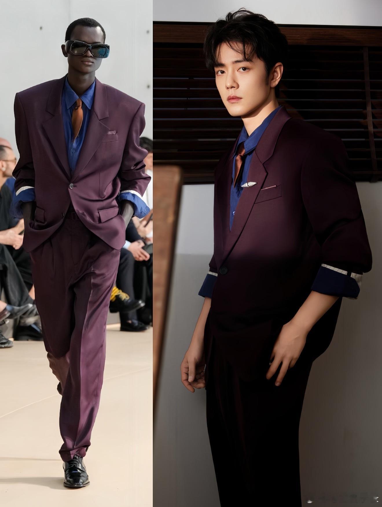 肖战 YSL 肖战，魏大勋，陈哲远，汪苏泷，撞衫不可怕，谁瞅谁尴尬，好看的人不怕