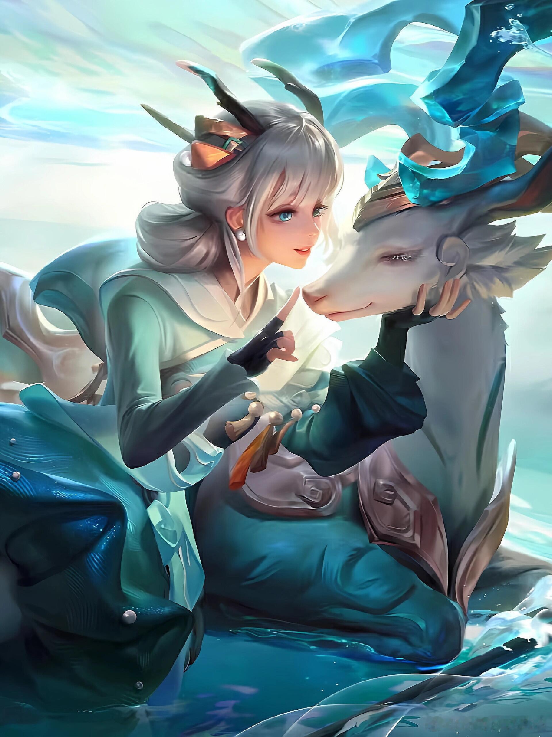 王者荣耀 每天认识一个游戏角色●瑶姓名：瑶性别：女类别：辅助原型：巫山神女瑶姬来