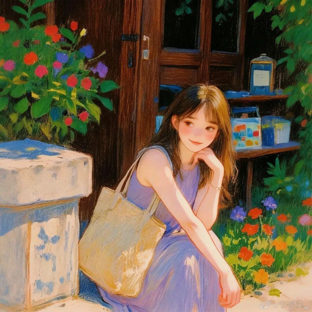 永远沉醉于此刻，暖风拂过发梢，花香落满衣襟。我们从花开开始吧，不慌不忙，不急不躁