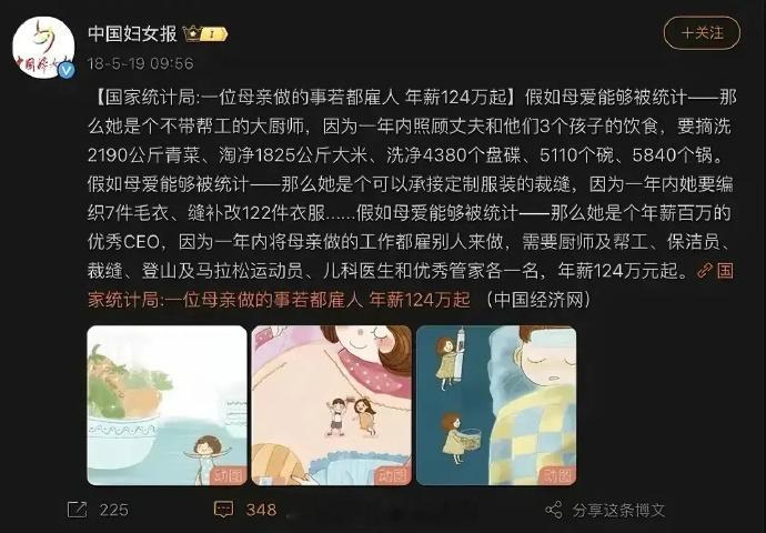 仙女们又花钱买热搜了呢 这124万的经费真多啊凭什么既要工作又要做家务 ​​​