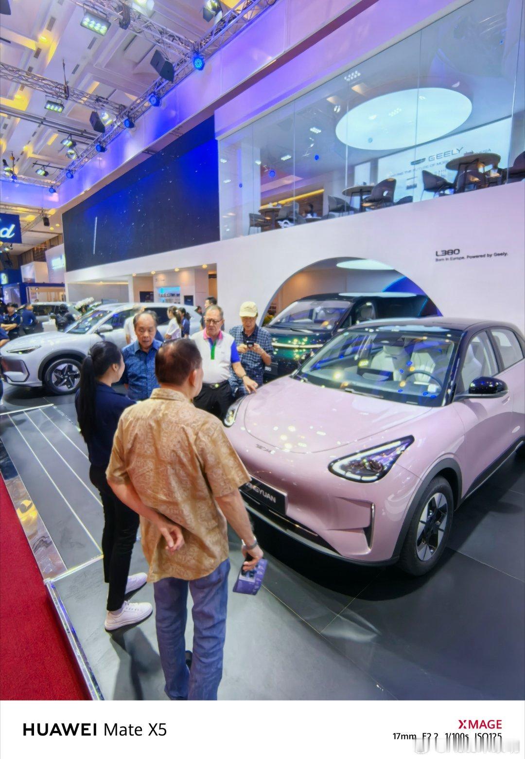geely登录印尼车展吉利汽车吉利汽车[超话] ​​​