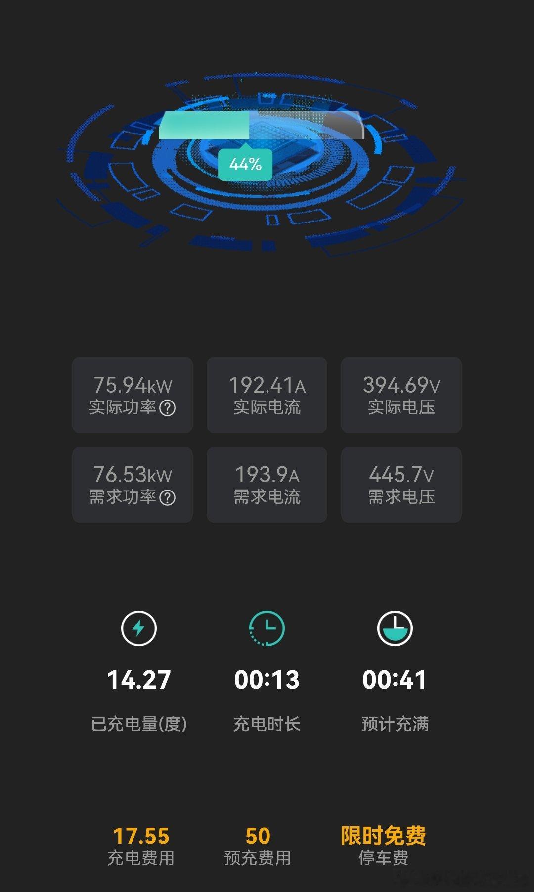 充电的时间正好一杯咖啡的时间是正好的，也没必要太快，不然还得出去挪车[doge]