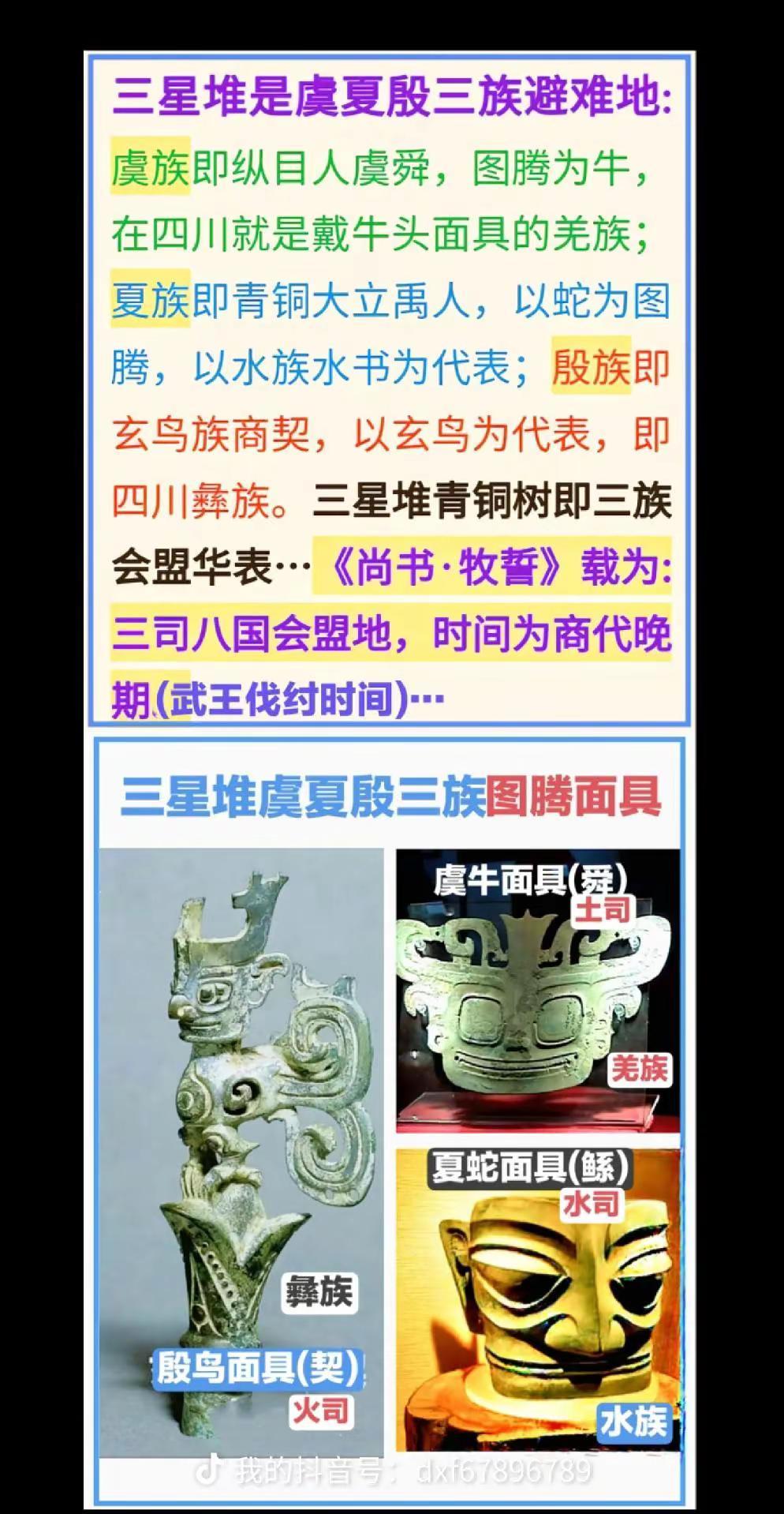 三星堆是夏人南迁避难地兼夏八国牧誓之桑社