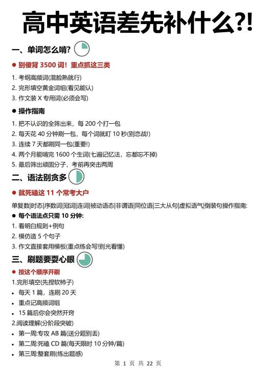英语差先补什么？快来看！英语小白逆袭大神！
