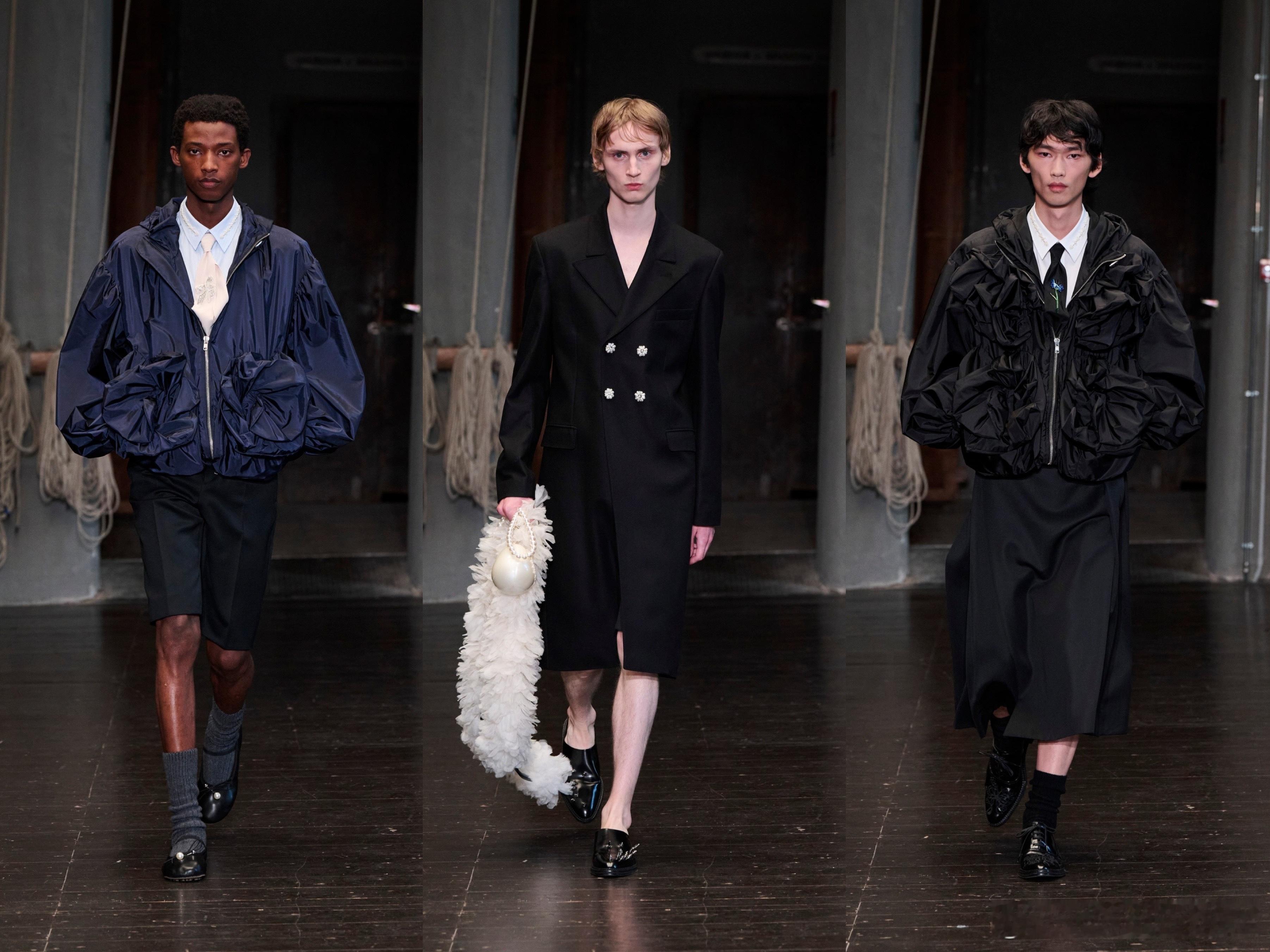 K先生时装周笔记Simone Rocha Menswear S/S 2027 F