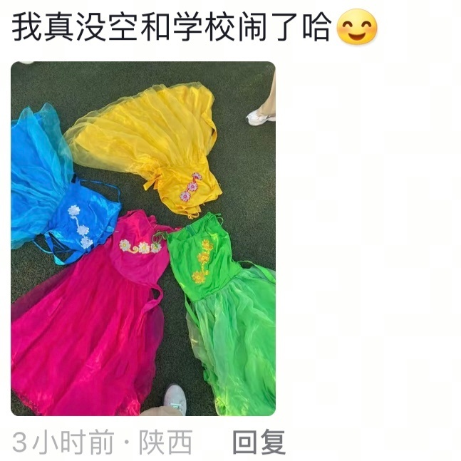 学校大型活动的演出服能有多奇特[允悲] ​​​