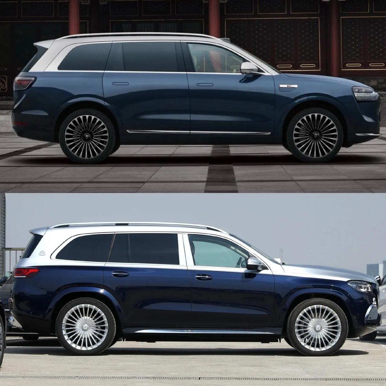 #SUV[超话]#问界m9 vs 迈巴赫gls ​​​
