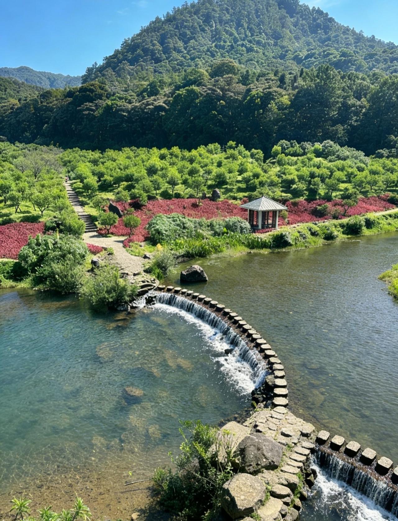广州春日出片天花板！石门桃花涧美到哭
📍广州 广州市石门国家森林公园-桃花涧