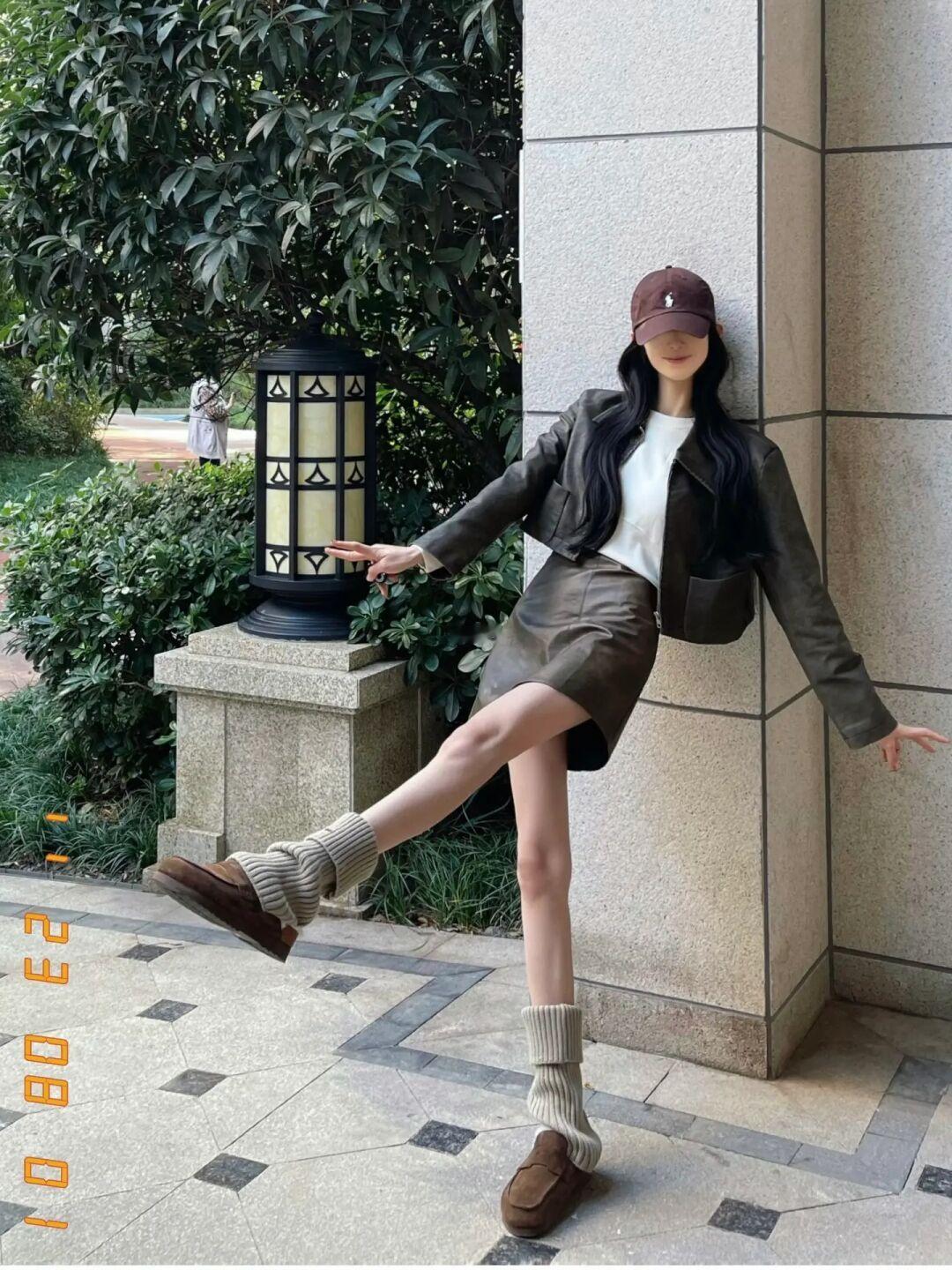袜套真的显腿瘦
