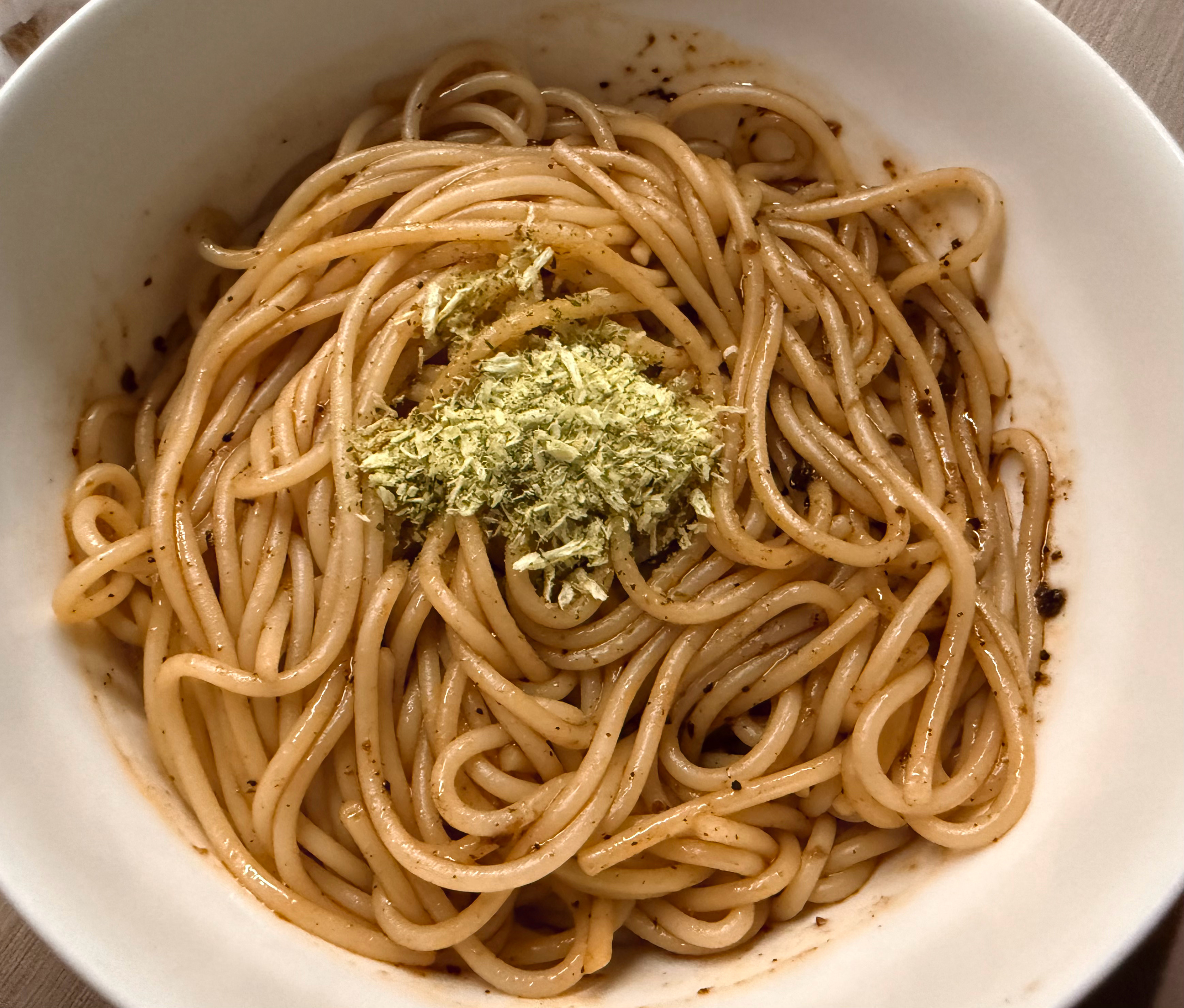 四点钟吃上了今天的第一顿 