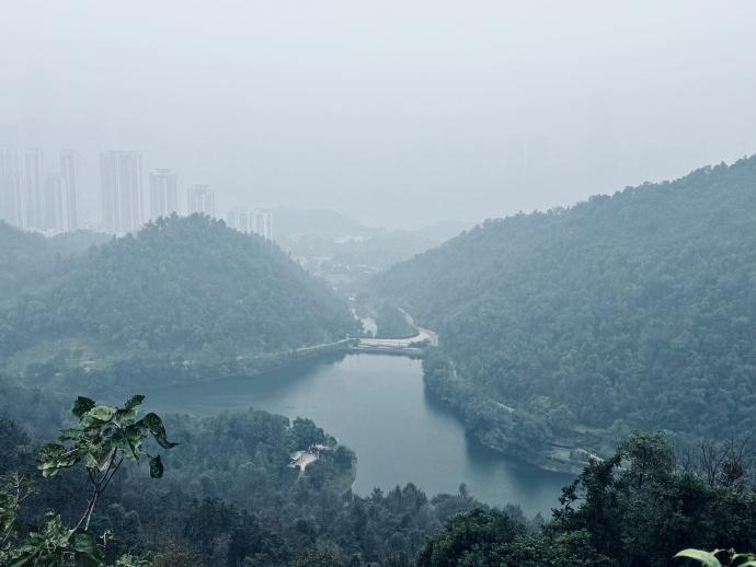 一场秋雨，一场山行，忽然读懂执念如云。

昨日，终于等到今年秋天第一场雨。
久旱