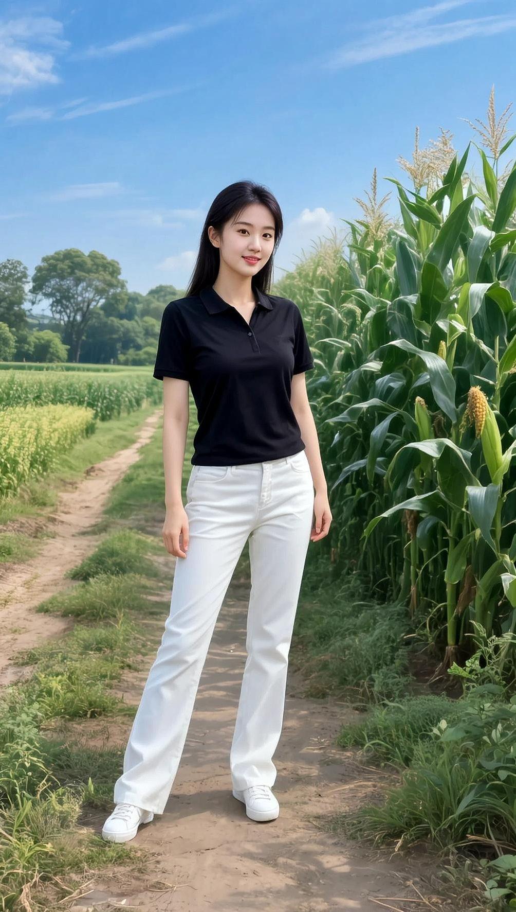 AI田野休闲照 抖音ai创作