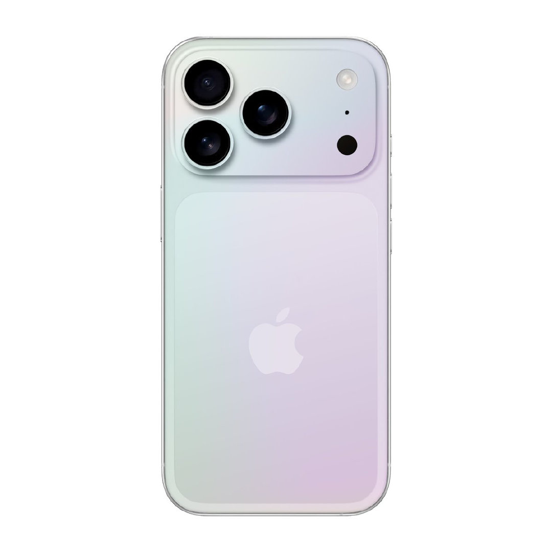 Apple Hub 渲染的「Liquid Glass」特殊配色 iPhone 1