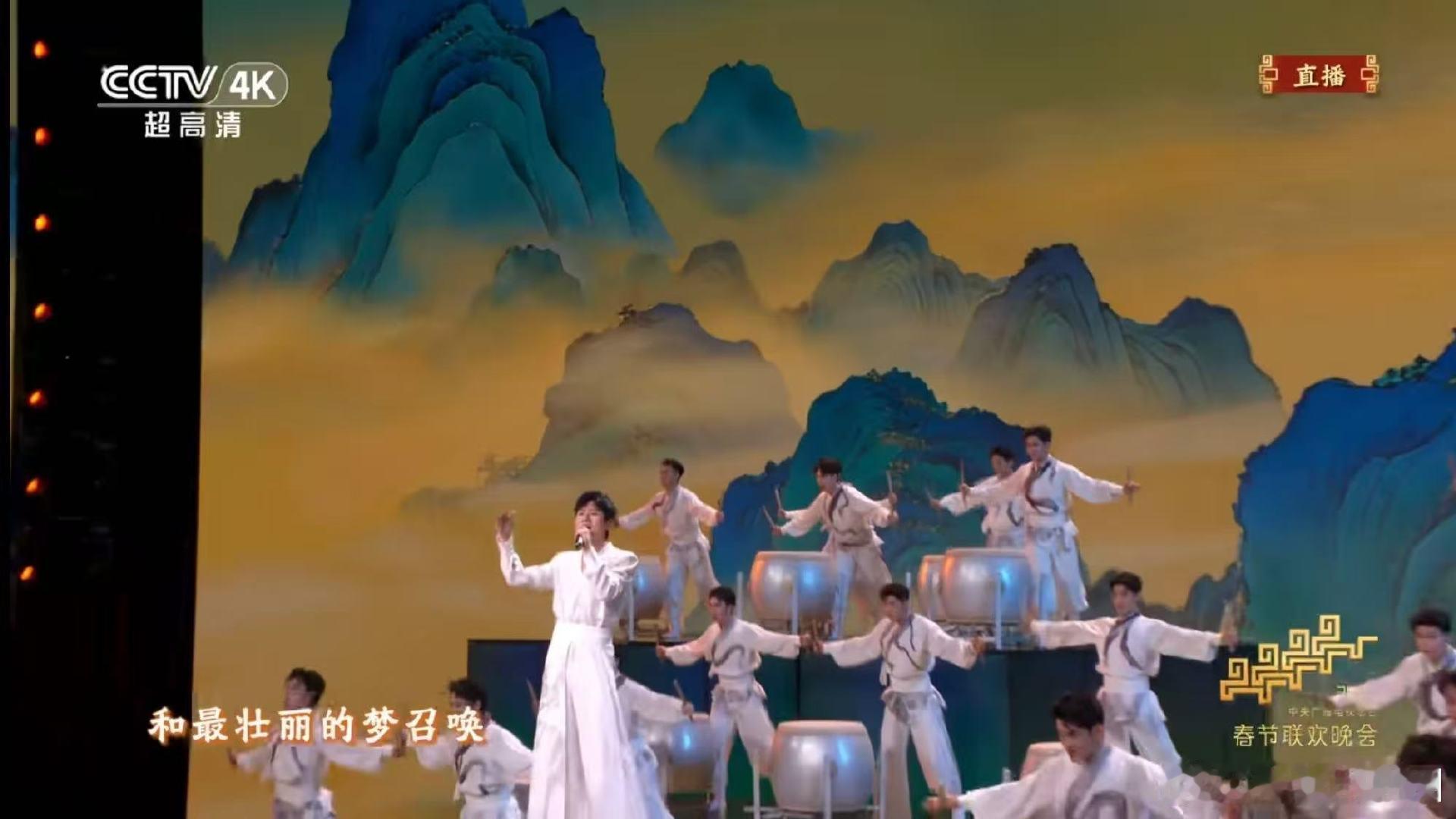 张杰春晚独唱 张杰0点后燃起来了 张杰春晚驭风歌等到零点太值了！张杰《驭风歌》火