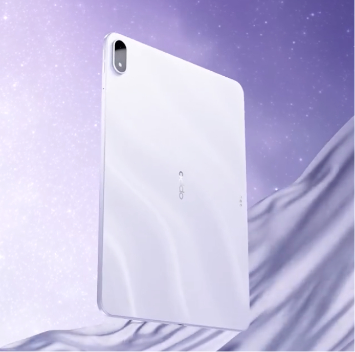 OPPO Pad 5这个紫色的配色看起来好漂亮！OPPO的平板轻薄手感肯定不在话