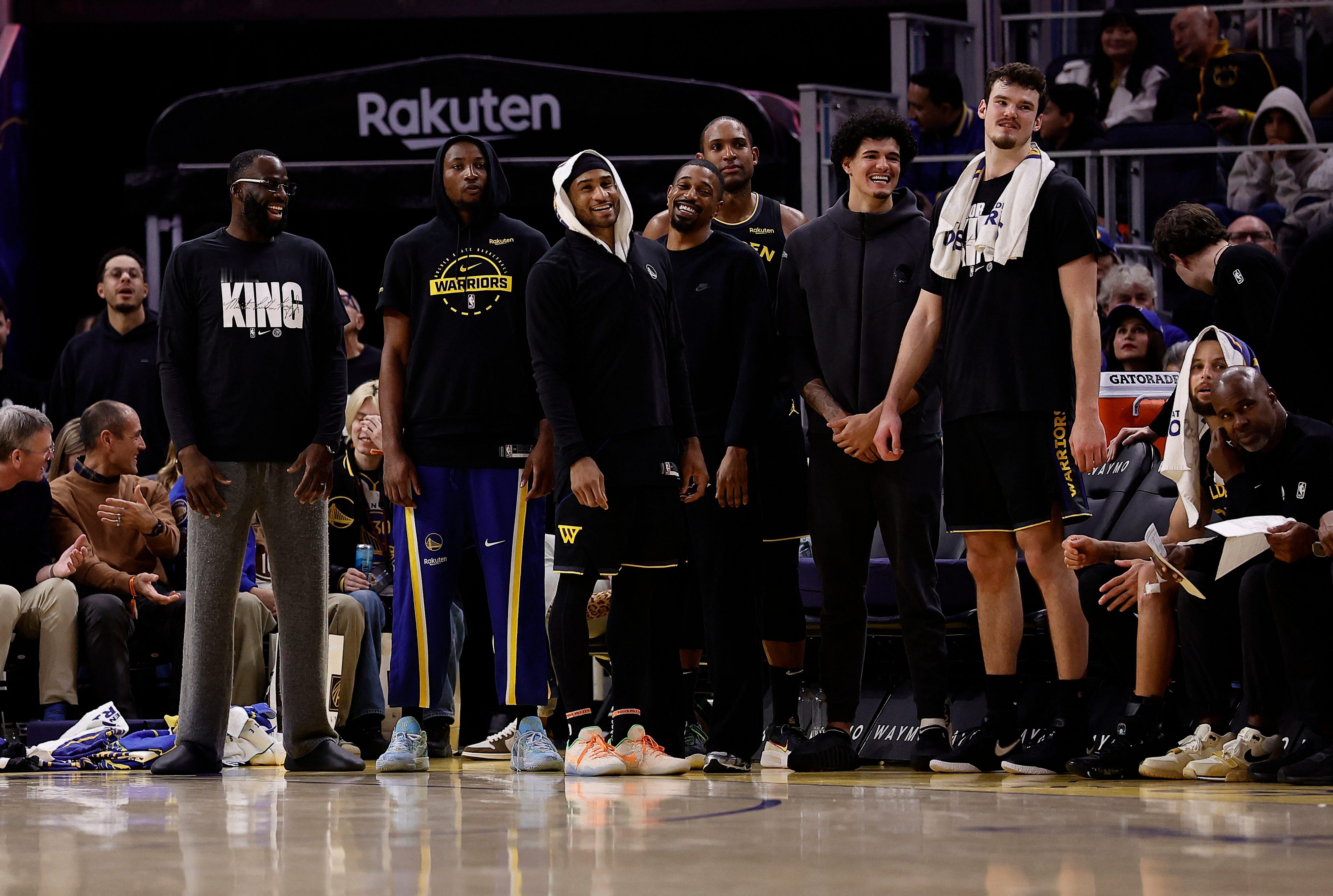 没有库里不知道防谁了吧，勇士追到5分反差活塞vs勇士nba