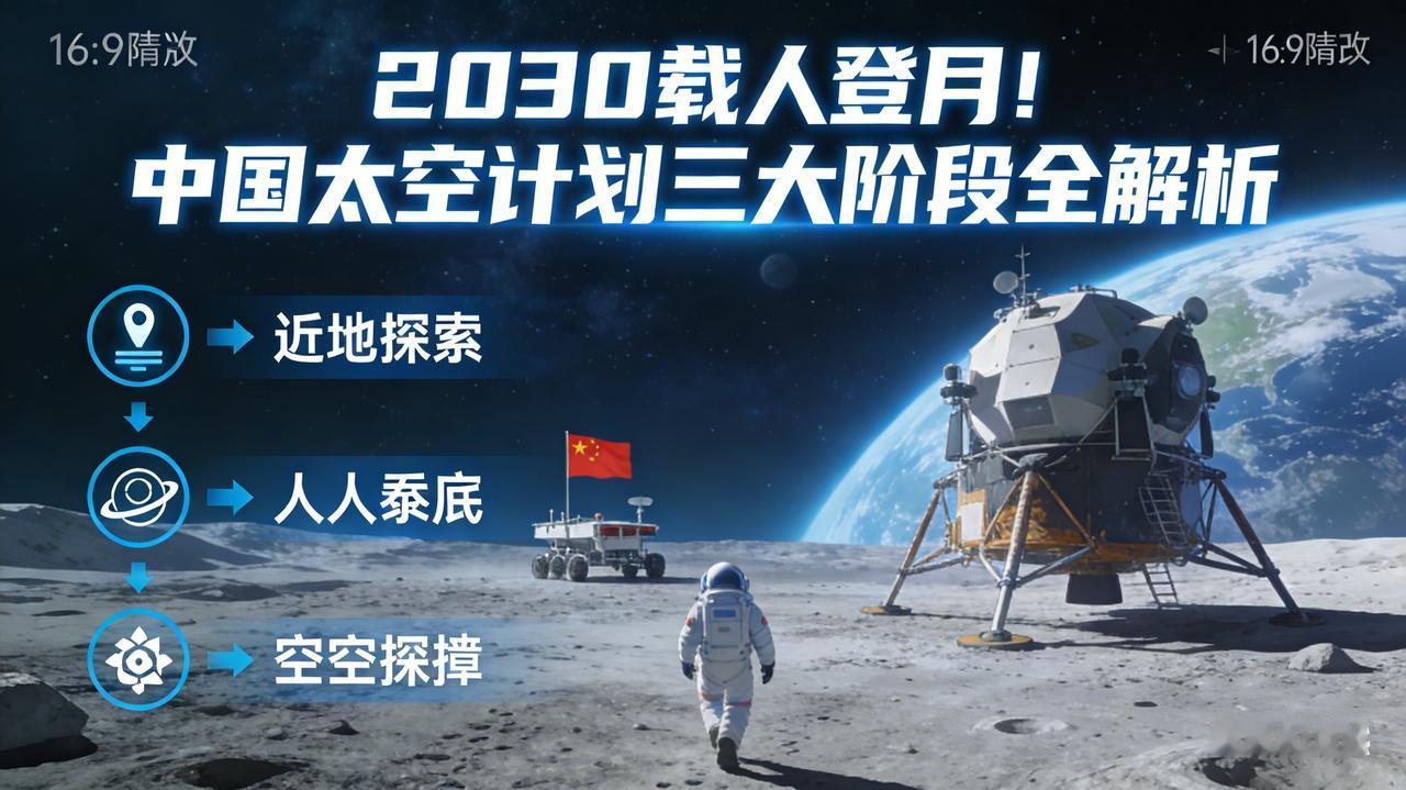 中国版中长期太空计划 
 
家人们，千万别觉得太空探索离咱们很远！中国最新中长期