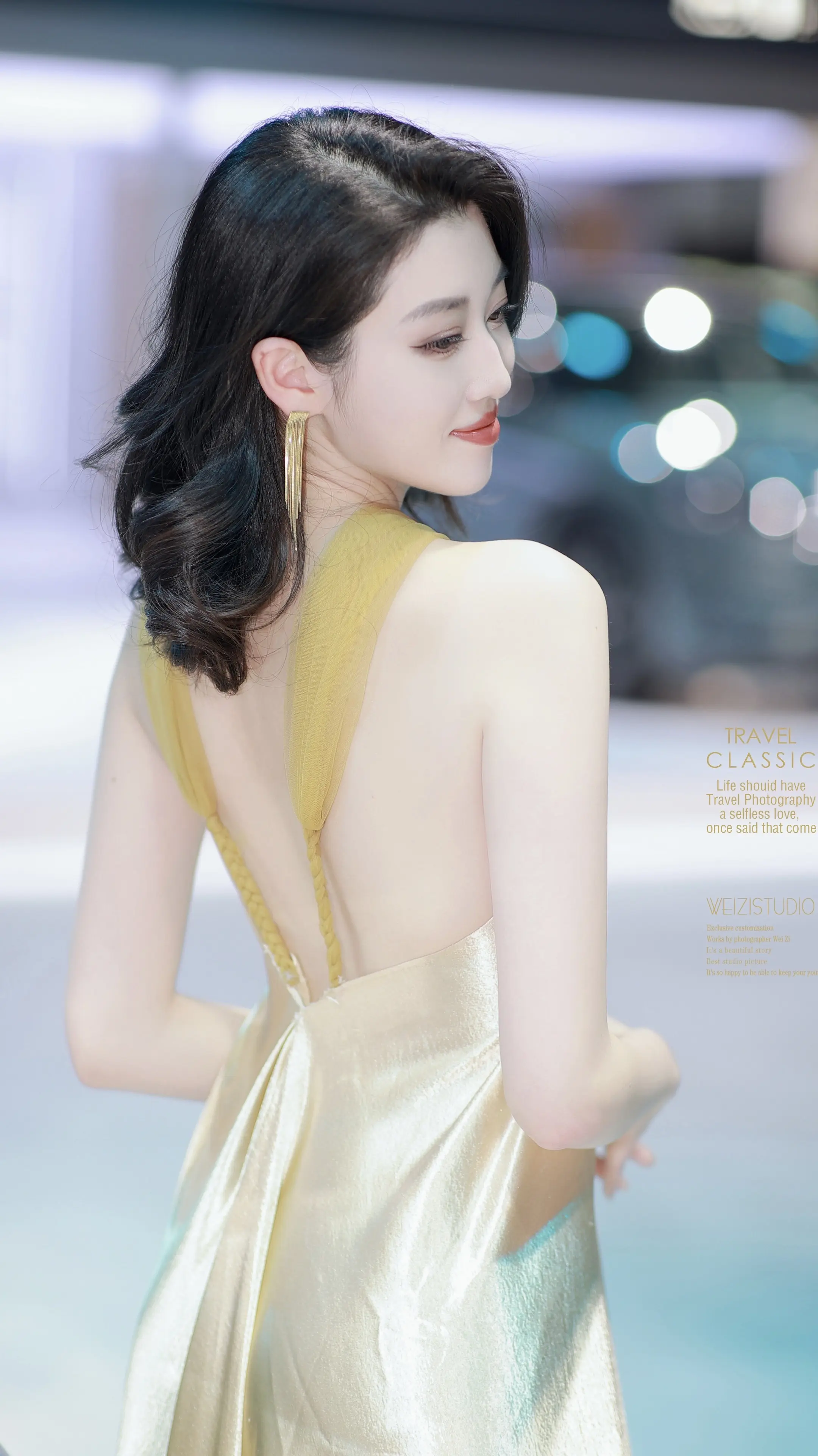 穿出你的时尚你的感觉 肤白貌美 人像摄影 美女车模 美背系列