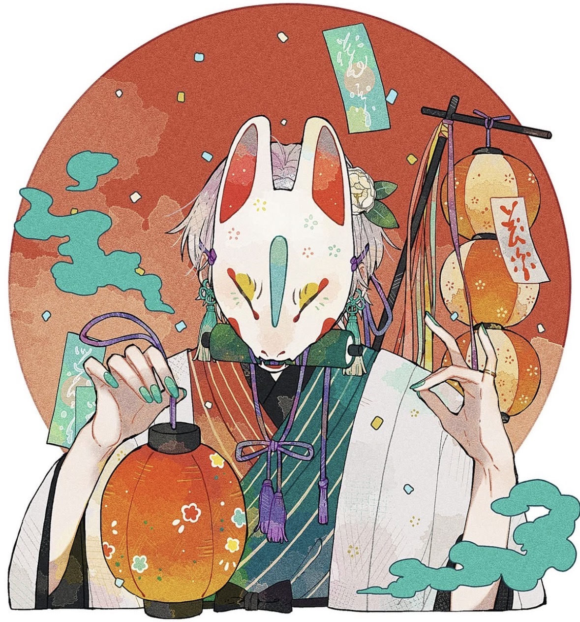 日本插画师しらまめIns：shira_mm93X：Shira_mame93 