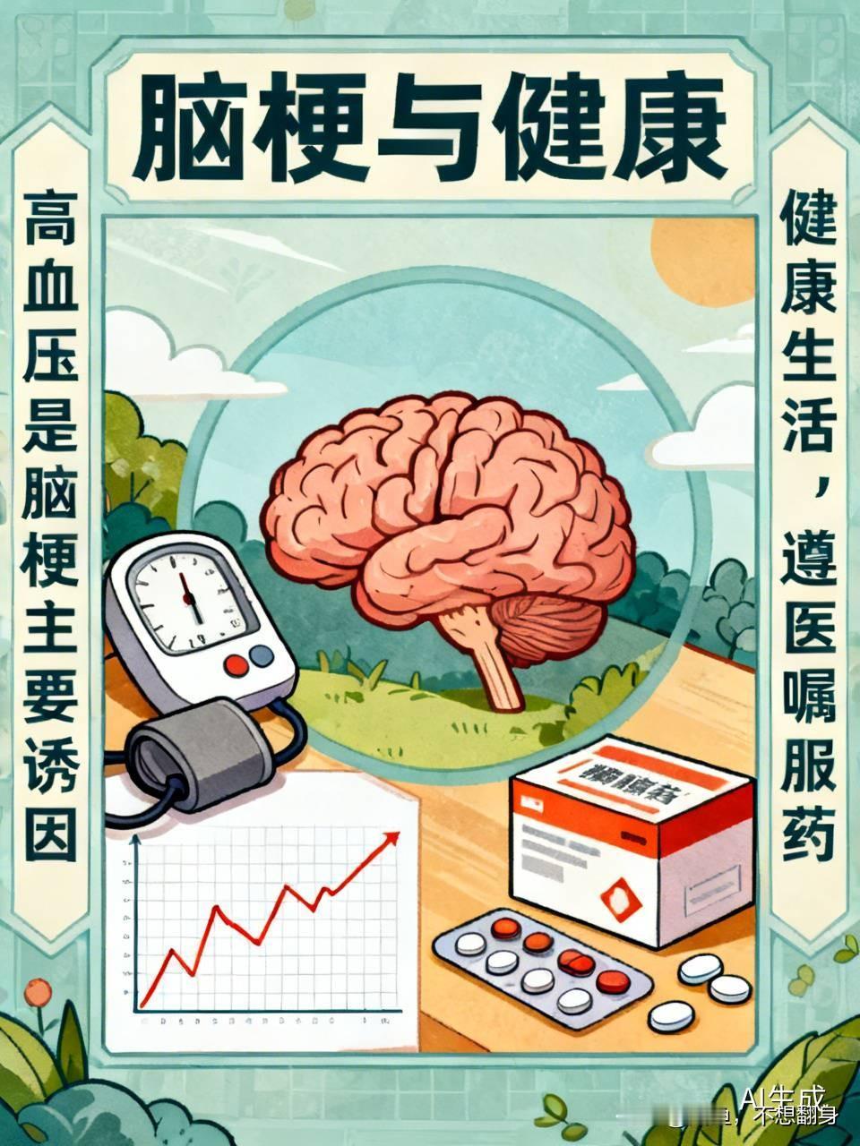 为什么脑梗越来越多？
现在身边脑梗的人确实越来越多，我国脑梗发病人数和发病率增速