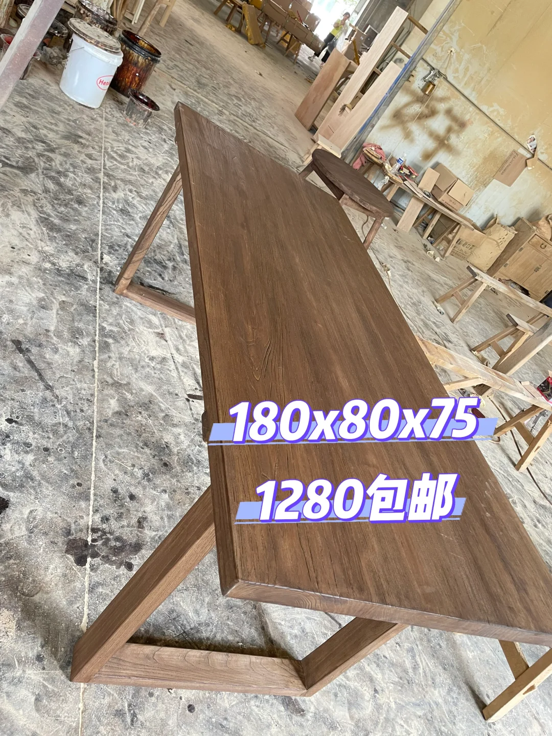 1000➕的实木餐桌！没有翻车，安全下车🤣