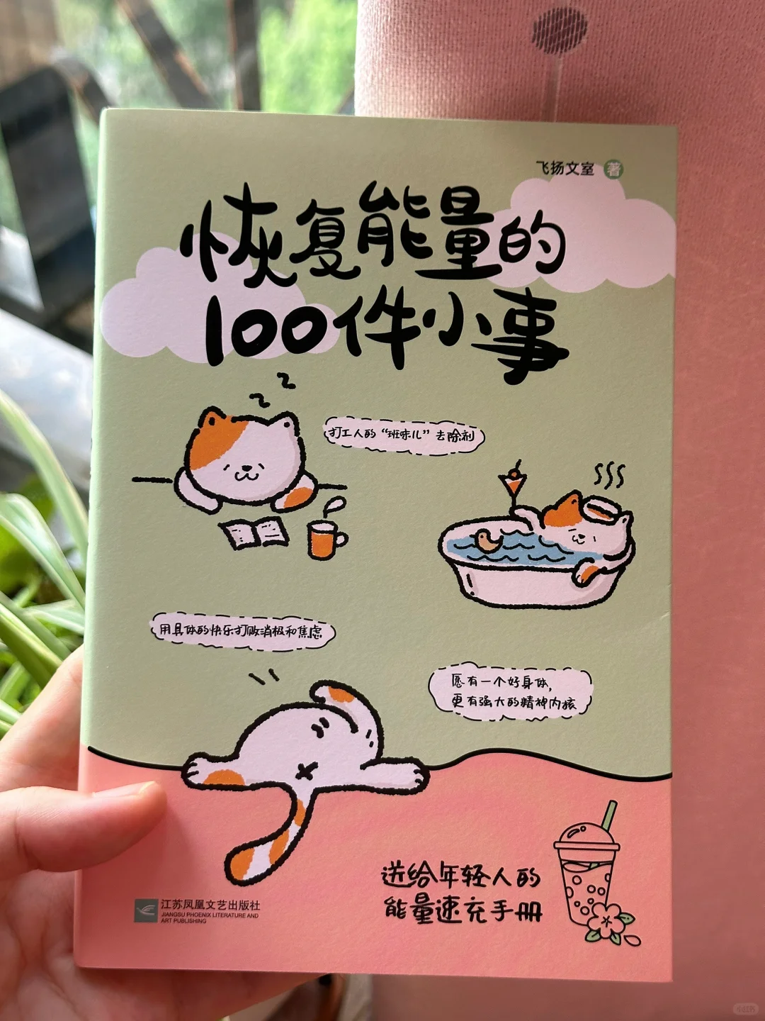 这本书真的太治愈了，🌷恢复能量100件小事～