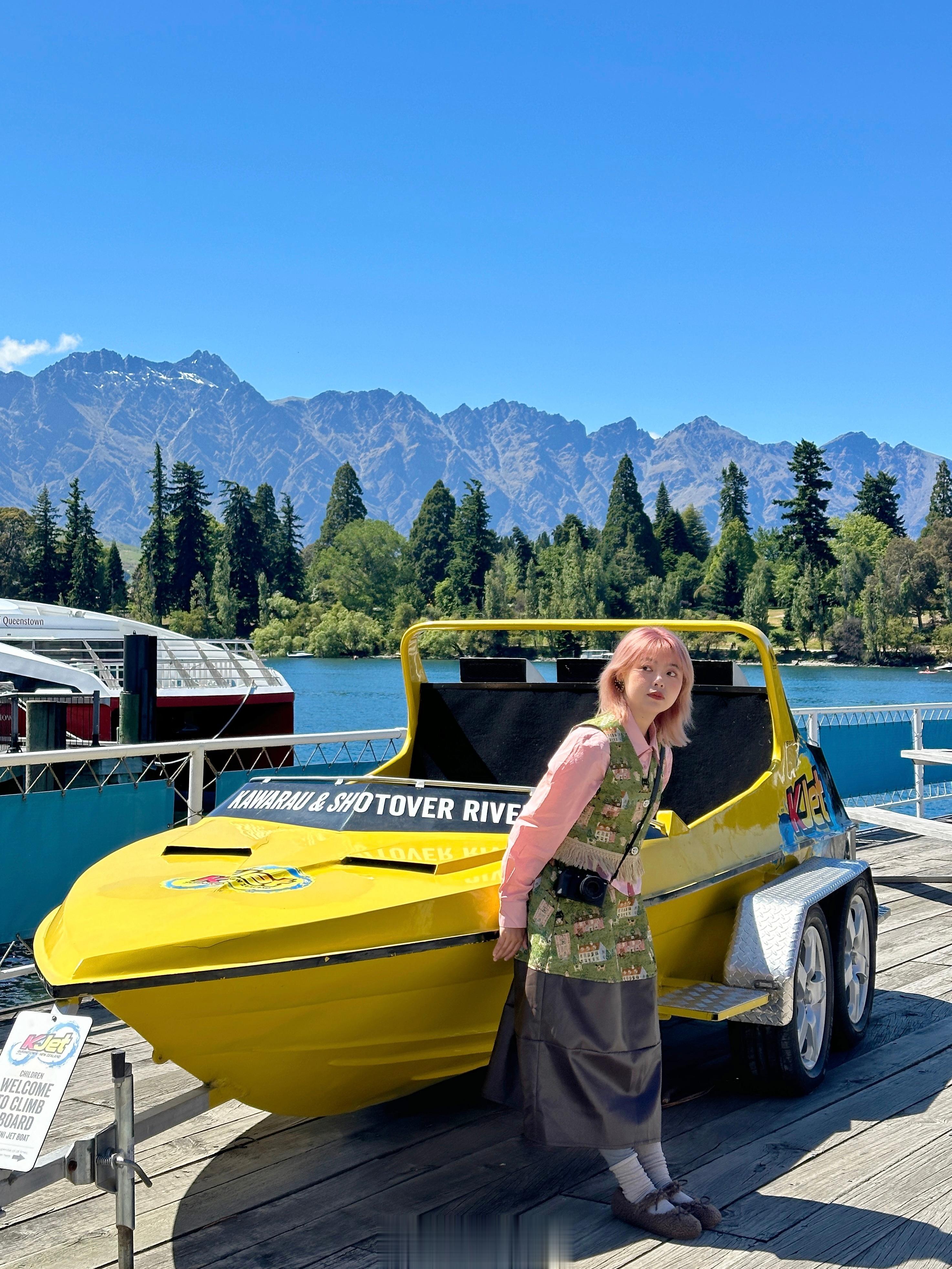 南半球的春天🇳🇿这里的一切都太美好～#新西兰皇后镇##宾方的环球旅行旅拍# 