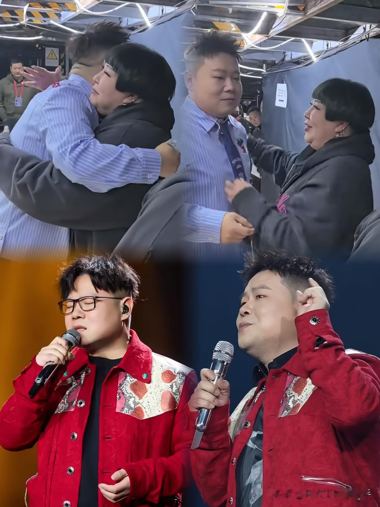 郭德纲没料到，
郭麒麟没料到，

连王惠自己都没料到，岳云鹏西安演唱会后台一见到