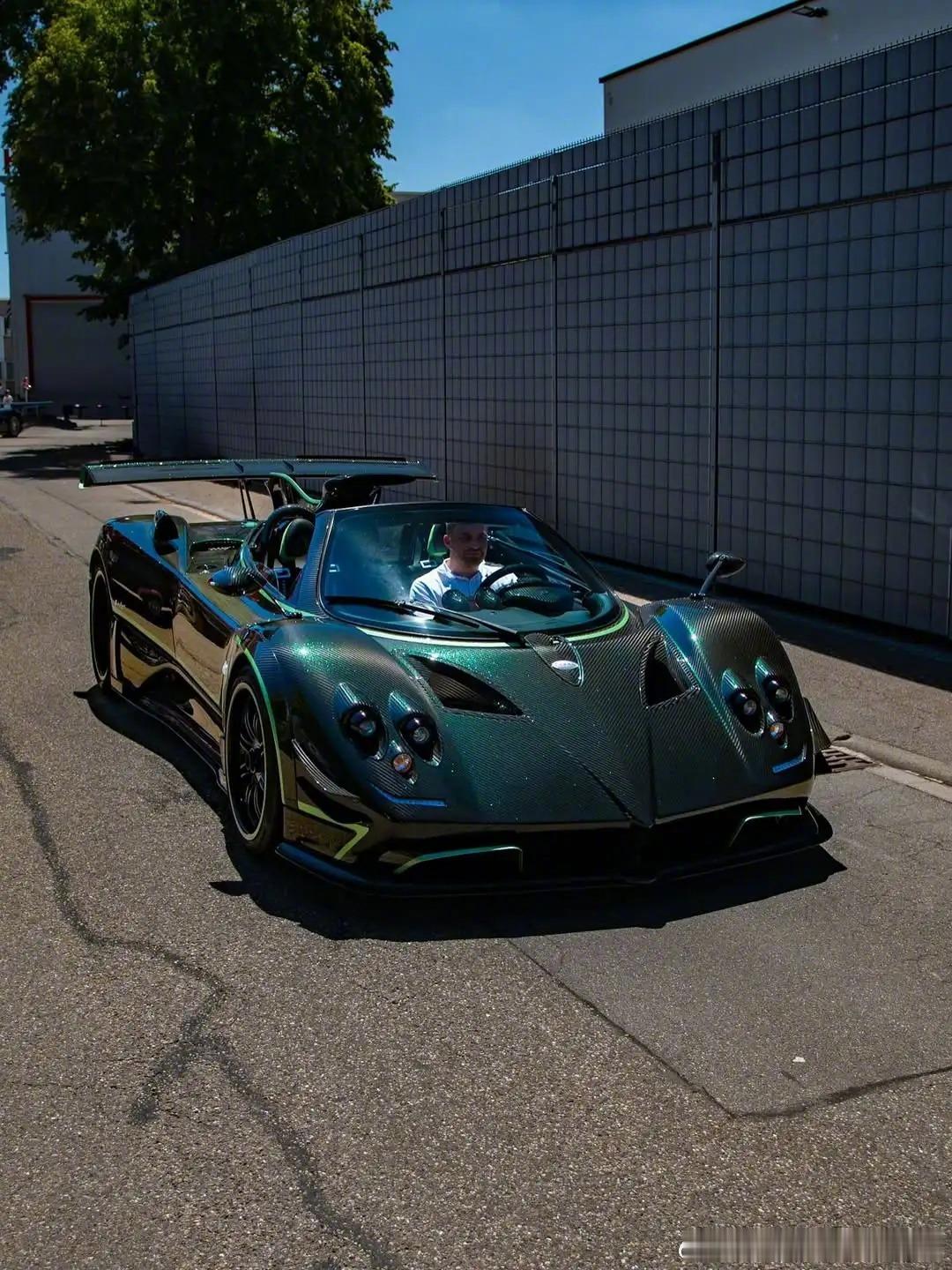 Pagani Zonda Diamente Verde，真的像宝石一样 ​​​