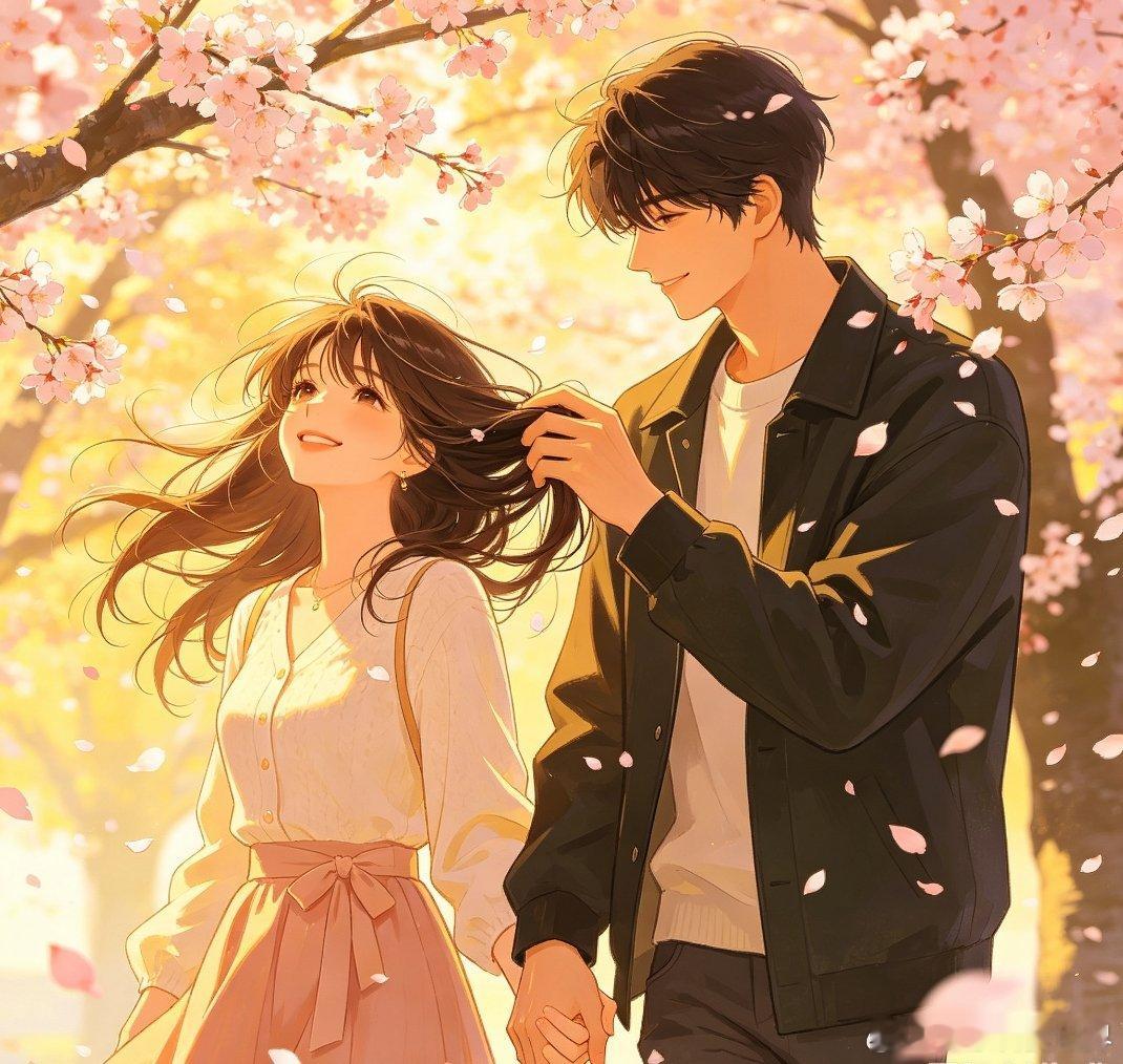 金莎孙丞潇夕阳下接吻暮色漫染落日余晖，晚风温柔裹着浪漫，金莎和孙丞潇在夕阳下相拥